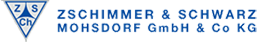 Zschimmer & Schwarz Mohsdorf GmbH & Co KG – Германия Zschimmer & Schwarz Mohsdorf GmbH & Co KG – Германия
